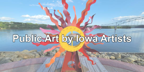 Public Art by Iowan Artists Passport Image