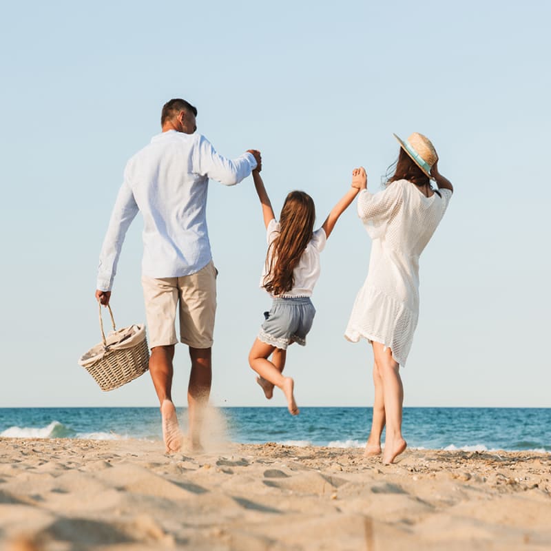  Una familia de vacaciones