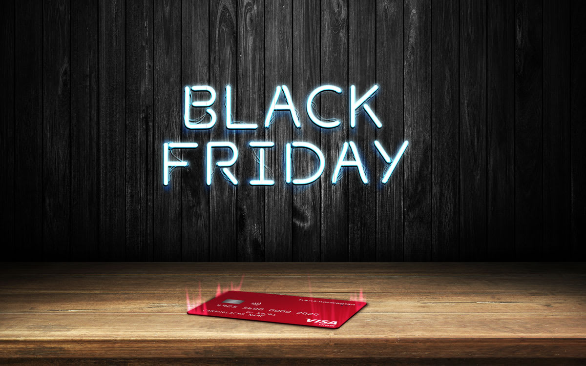Brug Bank Norwegiankortet på Black Friday i år