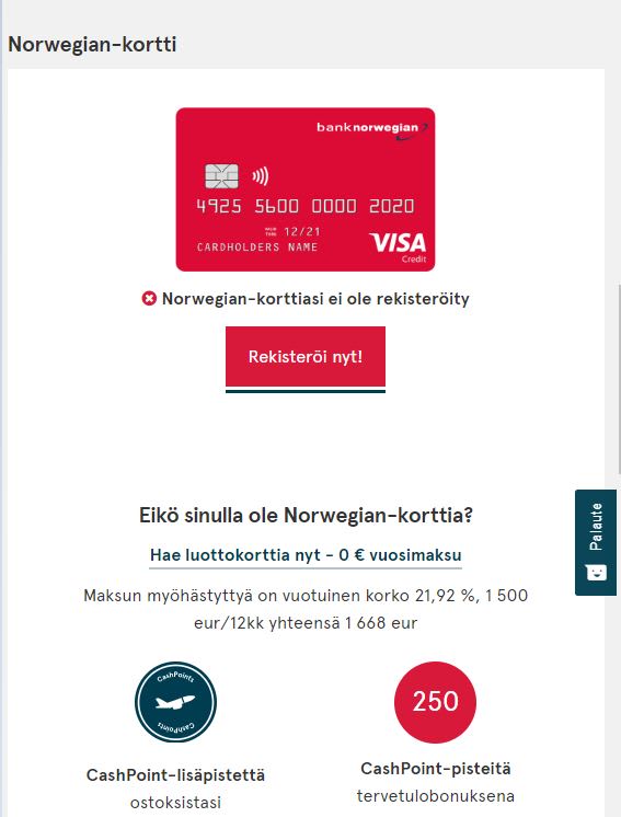 Koppla Ditt Kreditkort Med Din Reward Profil Hos Norwegian Bank