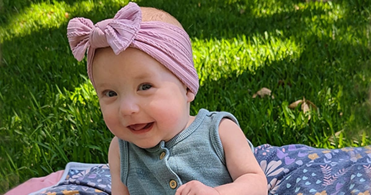 Baby with tetralogy of Fallot and DiGeorge syndrome | Wolfson Children's