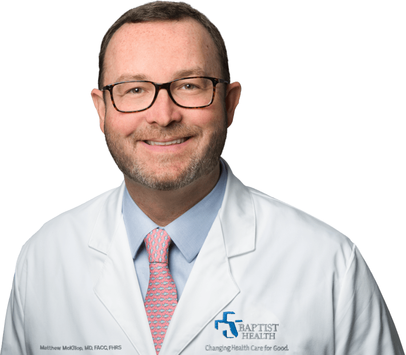 photo of Matthew McKillop, MD, FACC, FHRS, Medical Director; Electrophysiology Program, Clinical Cardiac Electrophysiologist