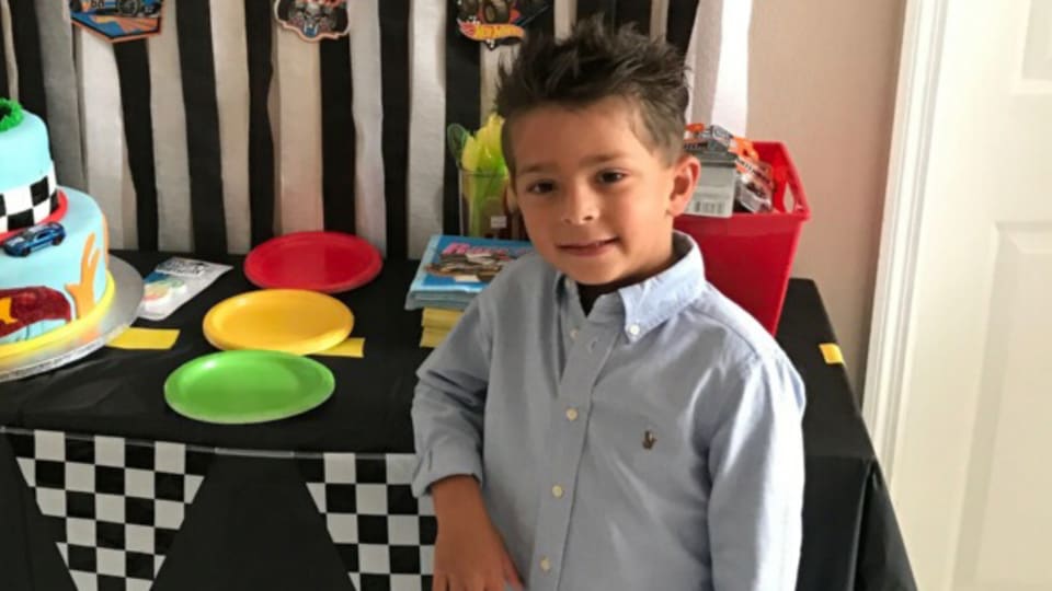photo of pediatric rheumatology patient William, 6-year-old Daytona boy.