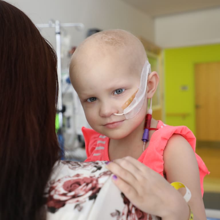 pediatric brain tumor patient