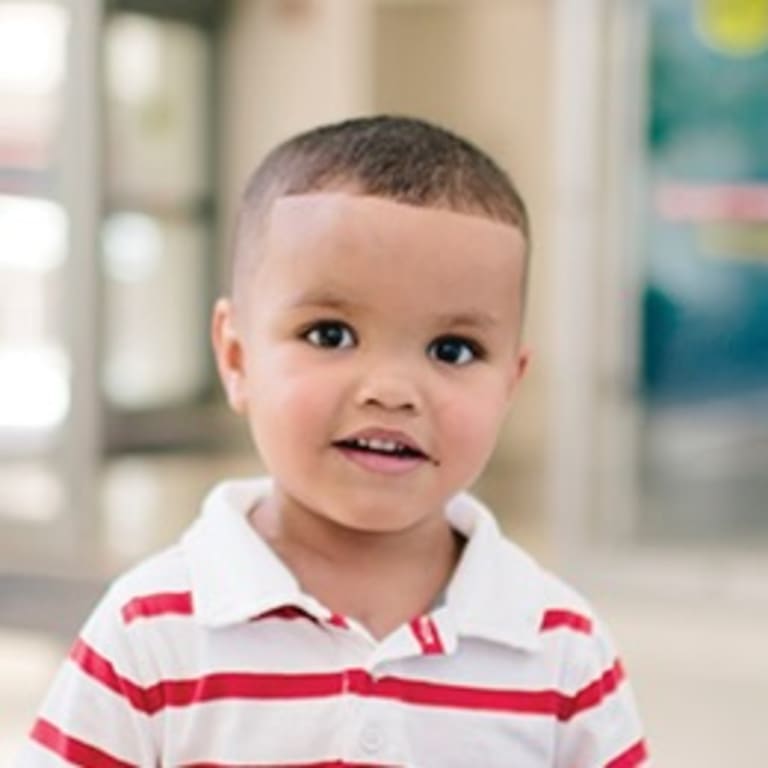 Pediatric congenital heart patient Derrick Schacte