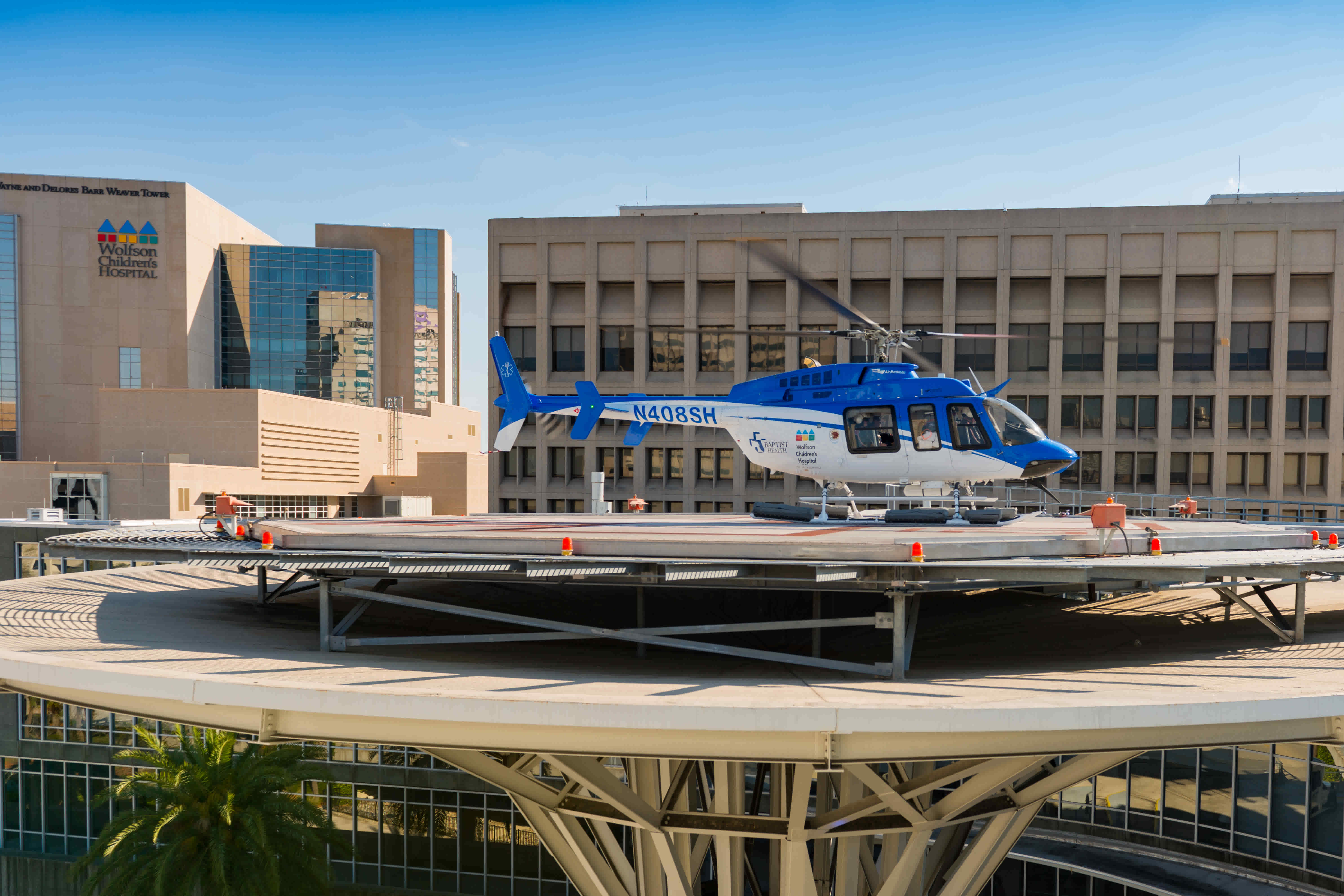 Wolfson Children's Hospital Life Flight