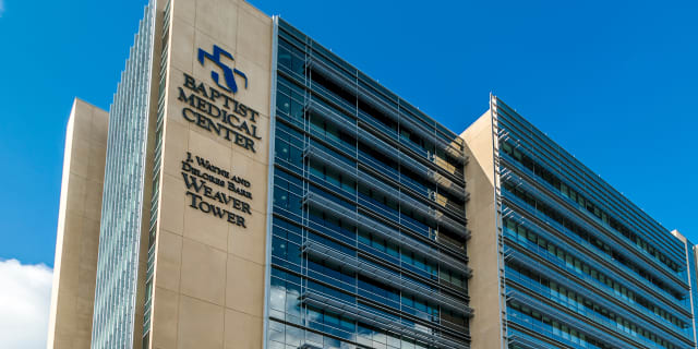 baptist medical center jacksonville building exterior during the day