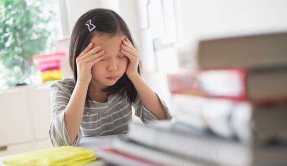 Children can get migraines