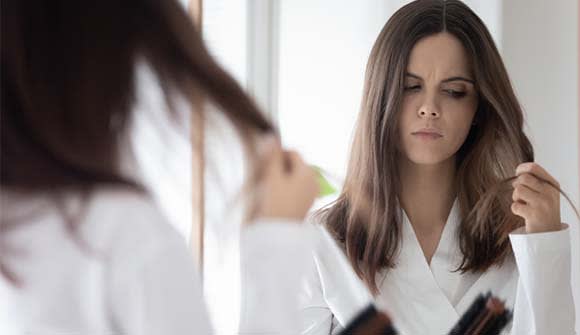 photo for Post-COVID hair loss article
