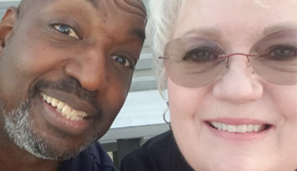 (l to r) Brad and Jill Eason