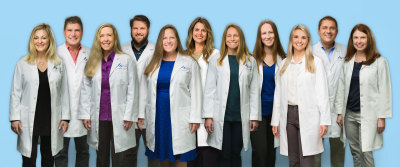 group photo of all the Baptist Pediatrics doctors
