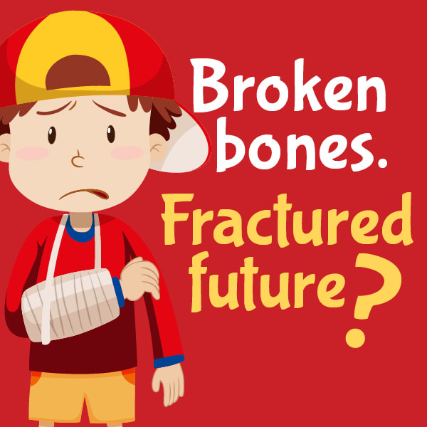 Broken bones. Fractured future? 