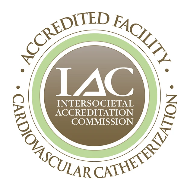 IAC Accredited Cardiovascular Catheterization Award Badge