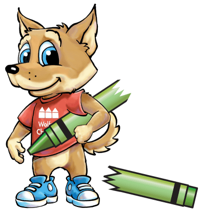 Wolfie from Wolfson Children's Hospital