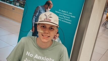 a photo of patient sam.