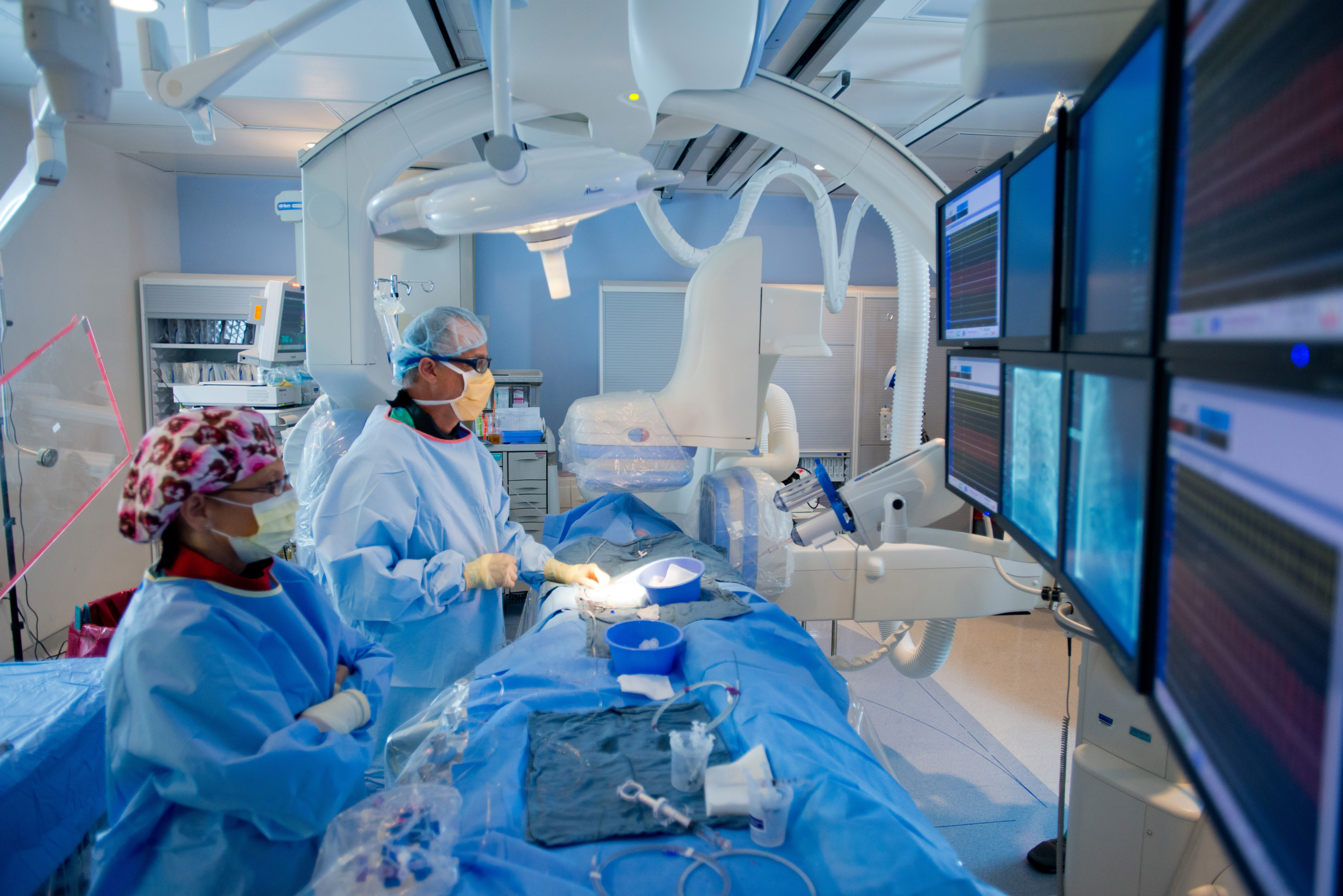 surgeon in operating room