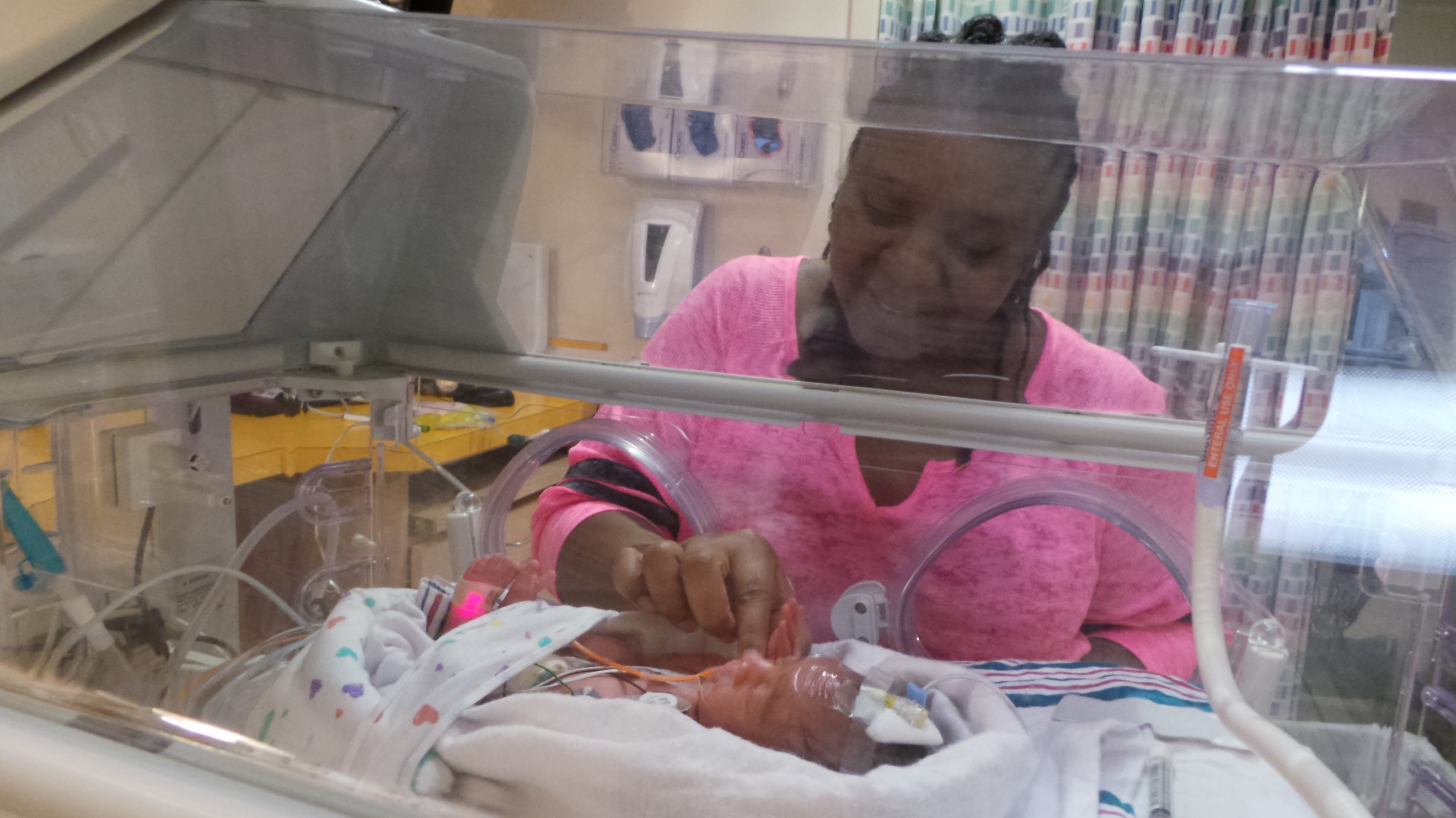 Tanedra DuBose with baby Savannah