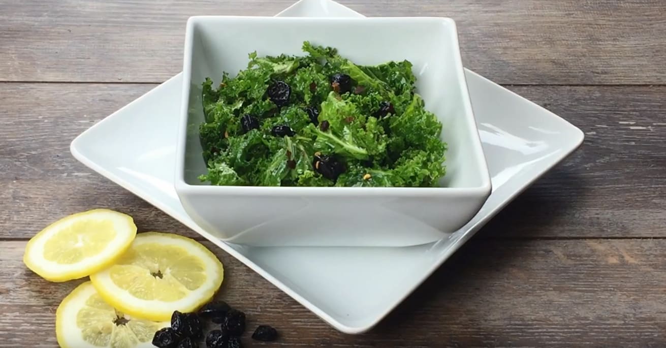 Kale Salad with Lemon Vinaigrette