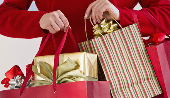 Holiday gift bags