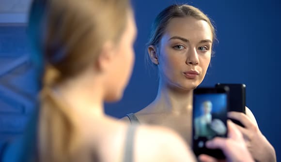 body altering apps mental health