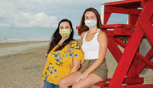 Baptist career nurses at St. Augustine Beach