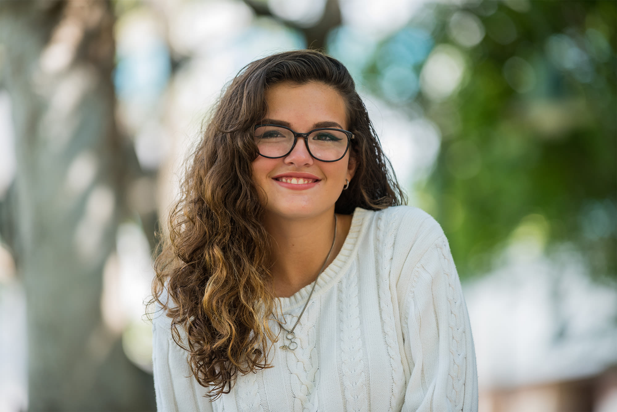smiling Wolfson Children's Hospital Scoliosis patient
