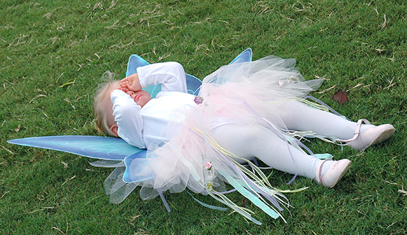 A toddler in the terrible twos