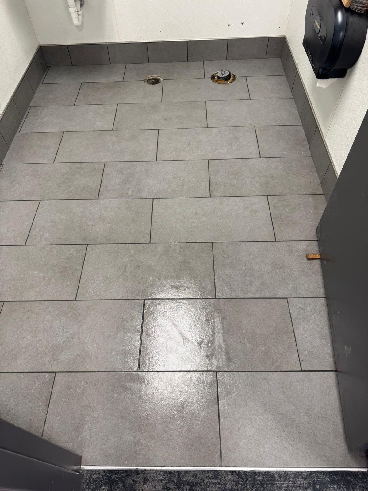 Commercial Restroom Floor — North Carolina