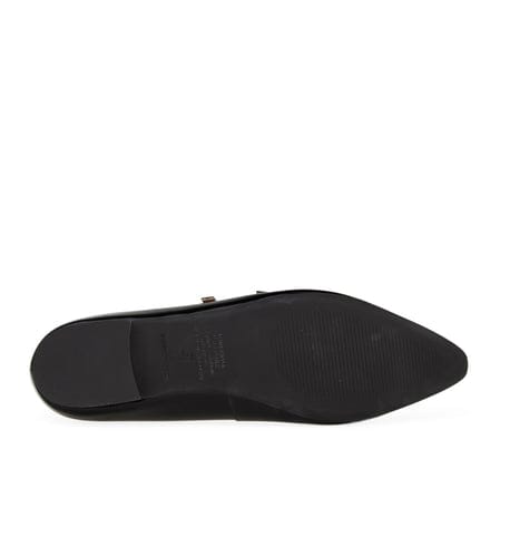 Partridge Black Patent Leather Ballet Flats | Bared Footwear