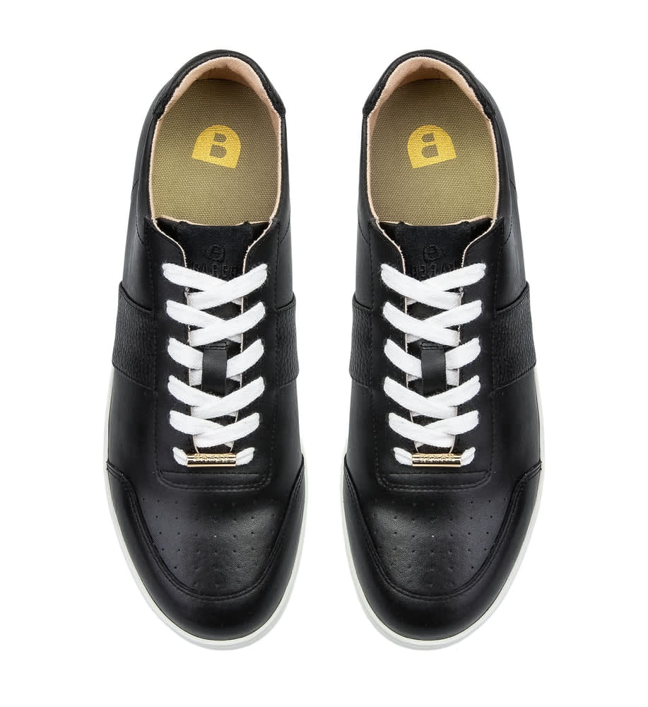 Caracara Black MIRUM® Plant-Based Vegan Sneakers | Bared Footwear