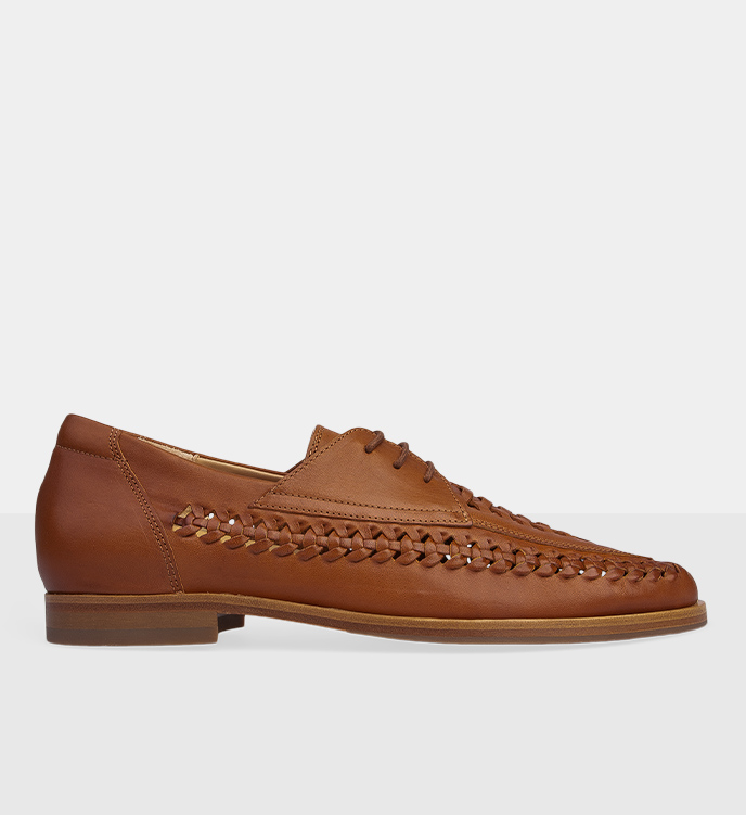 Cedeen Burnished Leather Warm Caramel – Quarks Shoes