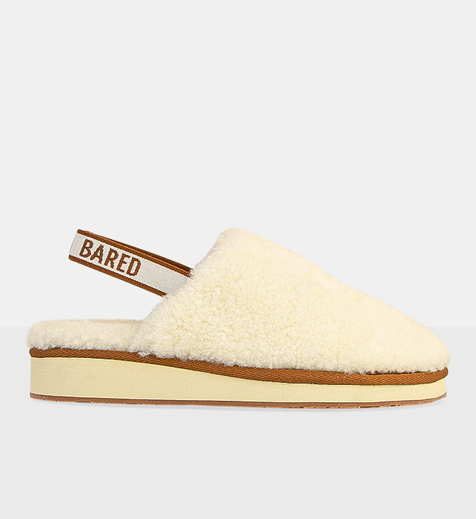 Snuggling Sheepskin Slipper