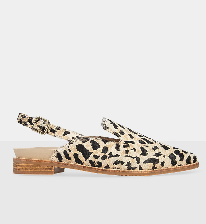 Baza Leopard Calf Hair