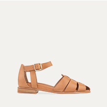 Elepaio Tan Leather Sandals