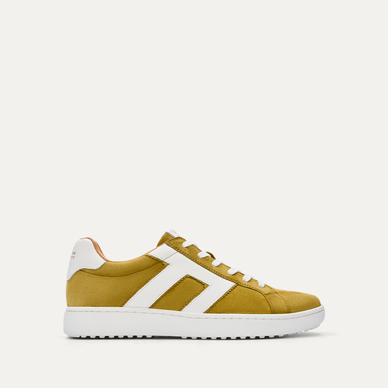 Carib THP Mustard Suede Sneakers