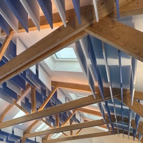 Improving School Sports Hall Acoustics with Zintra