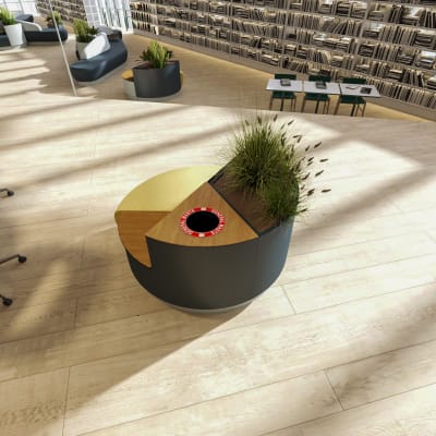 Nexus 60o Bin with Planter B