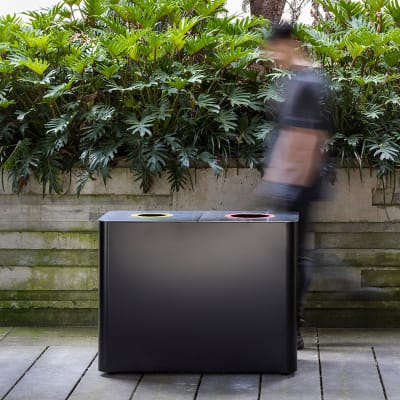 Moreton Litter Bin Double 2 Moreton Litter Bin Double 2