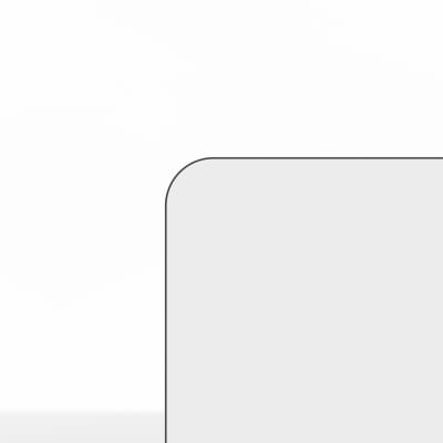 Whiteboard Radius Corner Detail Whiteboard Radius Corner Detail