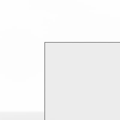 Whiteboard Square Corner Detail Whiteboard Square Corner Detail