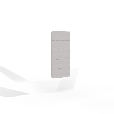 23.75 x 47 Cooee Collaboration Wallboard Radius