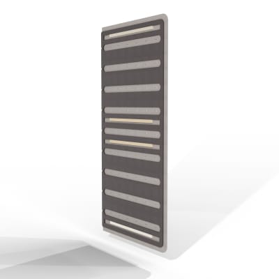 47.5 x 95 Cooee Collaboration Wallboard Radius Back