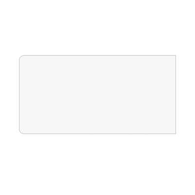 95 x 47.5 Whiteboard Radius Corner Vertical 95 x 47.5 Whiteboard Radius Corner Vertical