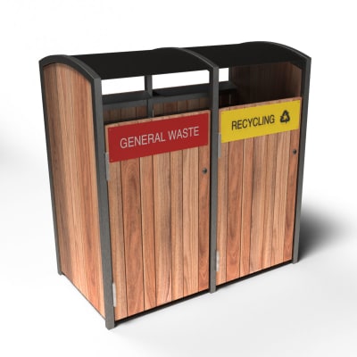 Bellerive Bin Housing Double - Detail