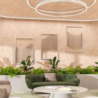 Premium Material Travertine Lobby