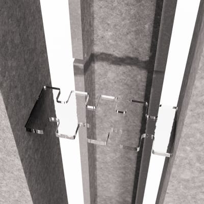 Double Sided Sticks Portrait Wide Acrylic Detail