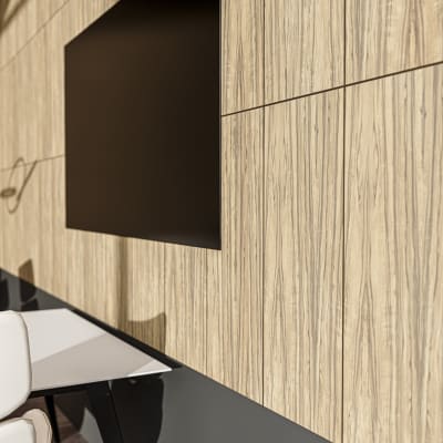 Plain Tile Tablet C Premium Wood Australian Walnut Close Up