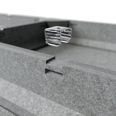 Box Tile Double Beams Clip Fixing Detail