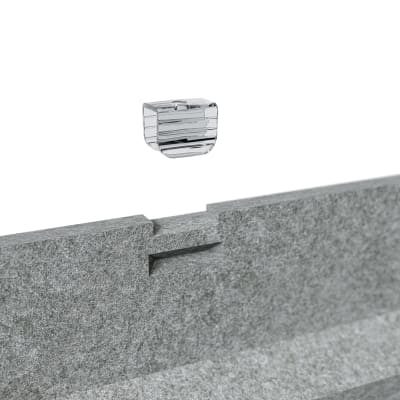 Box Tile Single Beams Clip Fitting Detail