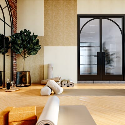 Panel 24mm (1inch) Linen and Ivory Panel 24mm (1inch) Linen and Ivory